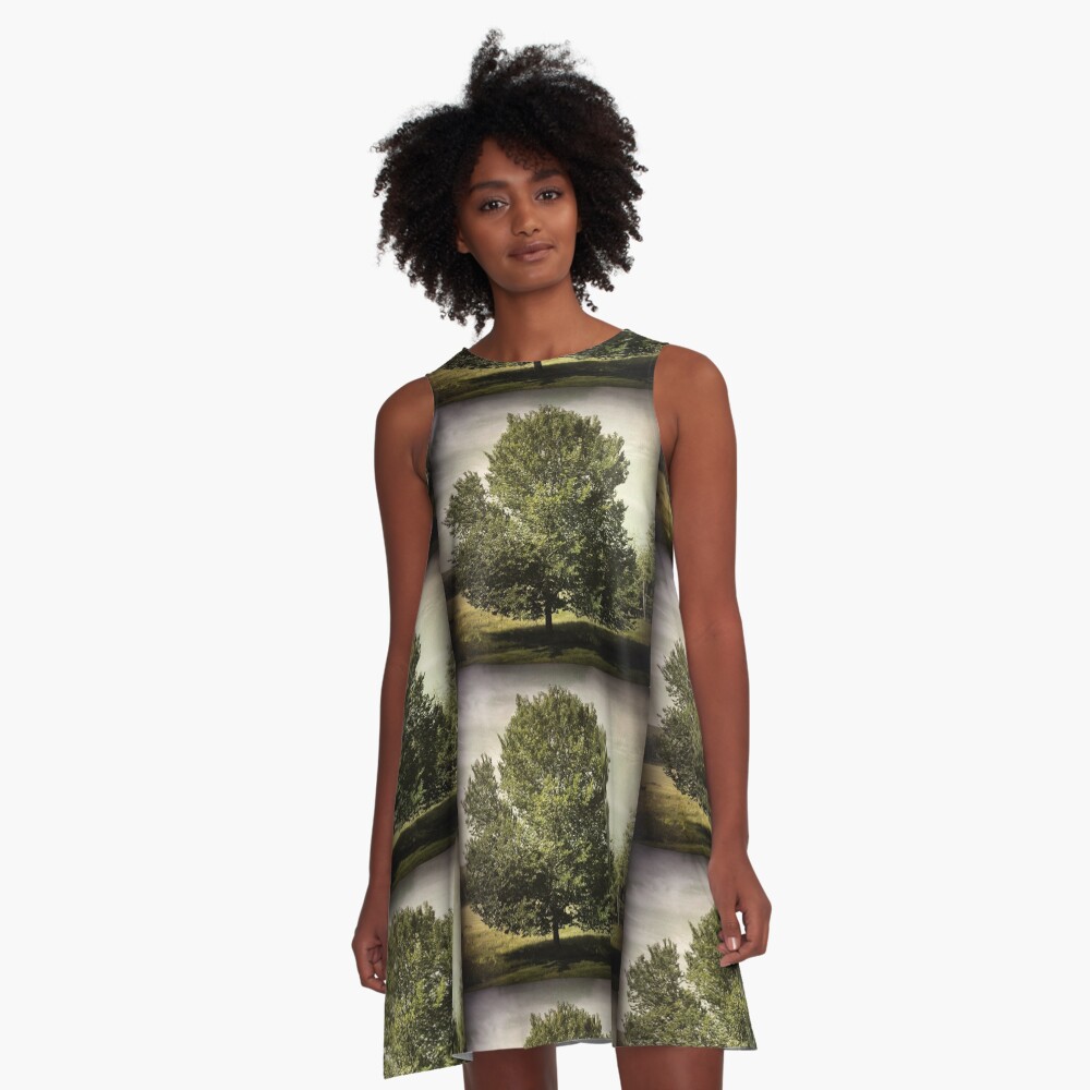 Item preview, A-Line Dress designed and sold by OneDayArt.
