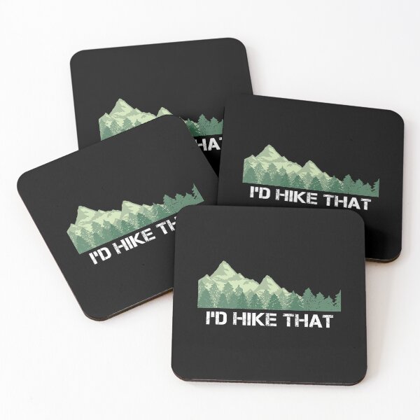 Item preview, Funny Hiking I'd Hike That Outdoor Camping Gift designed and sold by BennetJaco.