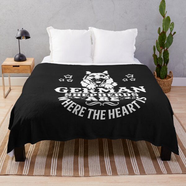 Item preview, German Shepherds are where the heart is designed and sold by Doggymadness.