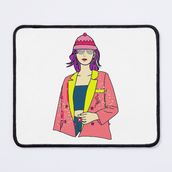 Item preview, girl in pink jacket designed and sold by marielso123.