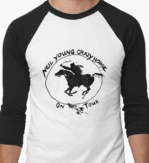 Camiseta ¾ estilo béisbol TOUR NEIL YOUNG CRAZY HORSE TELUR
