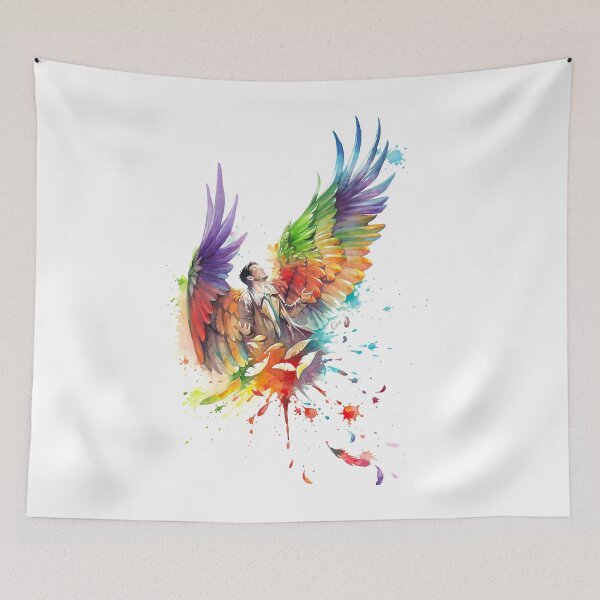 Item preview, Rainbow Castiel  designed and sold by DanaAlbert.
