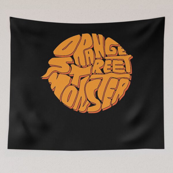 Item preview, OSM Logo orange street monster designed and sold by DanaAlbert.