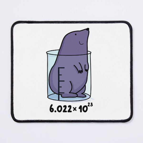 Item preview, Chemistry Mole Funny Animal Puns designed and sold by punnybone.
