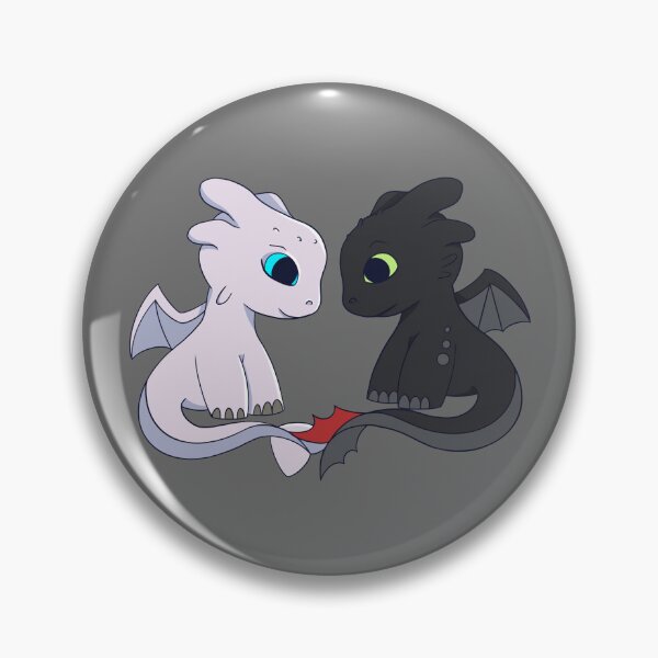 Artikelvorschau, Paar Toothless & Light Fury/Bestseller-Design für Freunde entworfen und verkauft von DonnaDoylew.