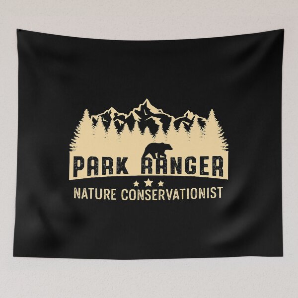Item preview, Park Ranger Nature Conservationist - Forester Camping designed and sold by adxota.