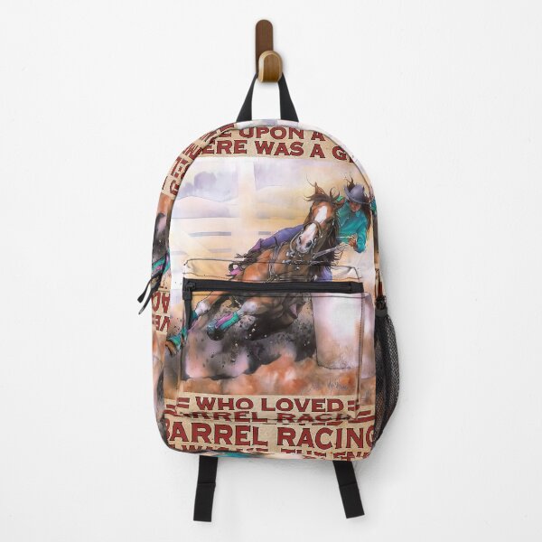 Vista previa del artículo con la obra «CARRERAS DE BARRILES Érase una vez una chica a la que le encantaban las carreras de barriles», diseñado y vendido por cevyl49.