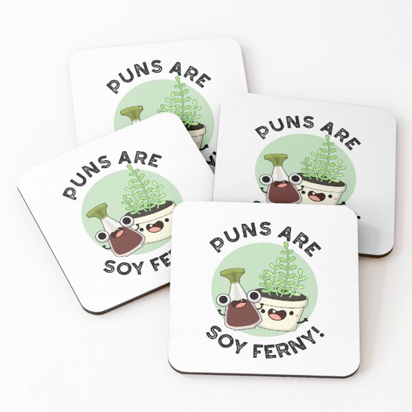 Item preview, Puns Are Soy Ferny Funny Soy Sauce Plant Puns  designed and sold by punnybone.