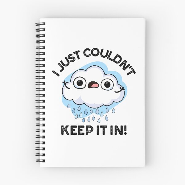 Item preview, I Just Couldn't Keep It In Funny Cloud Puns  designed and sold by punnybone.