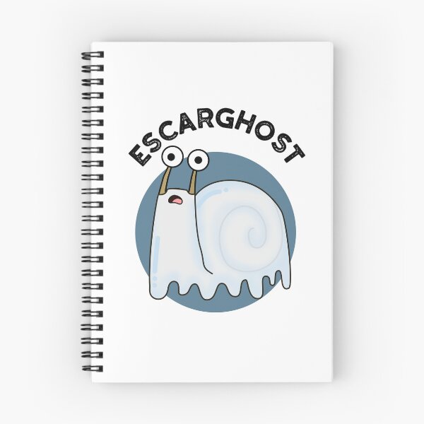 Item preview, Escarghost Funny French Ghost Snail Puns  designed and sold by punnybone.