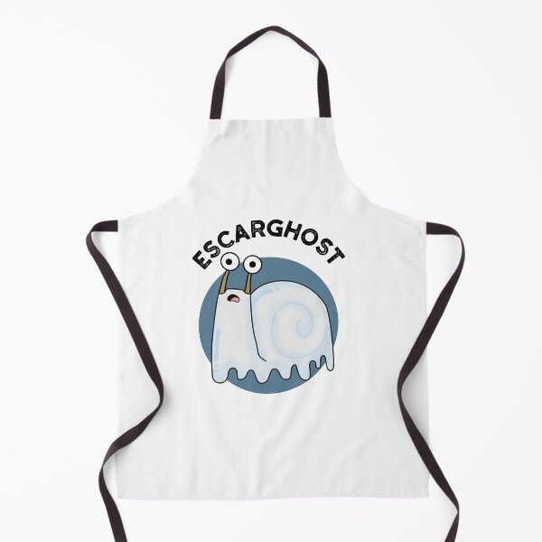 Item preview, Escarghost Funny French Ghost Snail Puns designed and sold by punnybone.