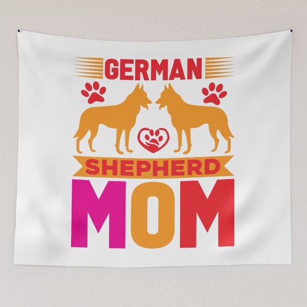 Aperçu de l'œuvre Maman berger allemand. berger allemand maman gsd maman gsd amant créée et vendue par Doggymadness.