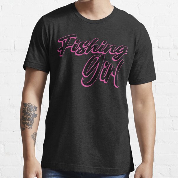 Fishing Canada Girl T-Shirts for Sale