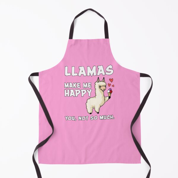 Item preview, Llamas Make Me Happy designed and sold by underheaven.
