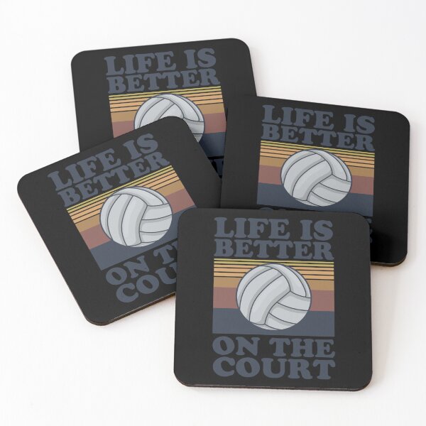 Item preview, Life Is Better On The Court Design For A Volleyball Player Classic T-Shirt designed and sold by dianesandraon.