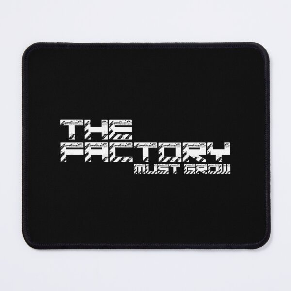 Item preview, The Factory Must Grow Factorio Meme Pullover Hoodie designed and sold by brittaapriliy.