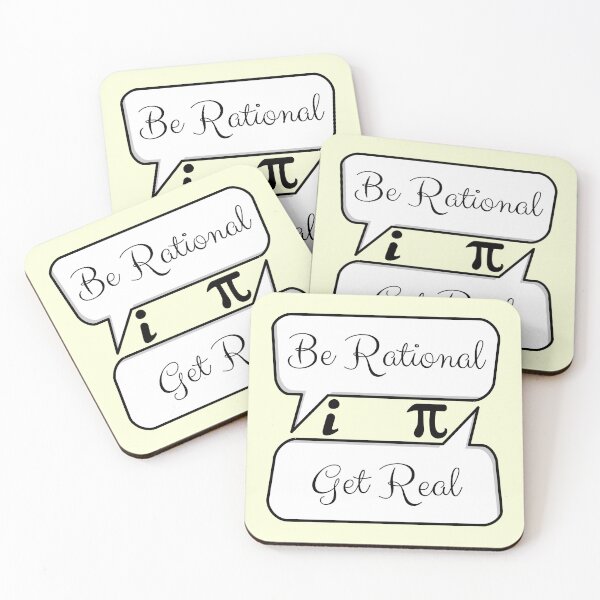 Item preview, Be Rational Get Real designed and sold by RedTomasB.