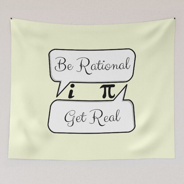 Item preview, Be Rational Get Real designed and sold by RedTomasB.
