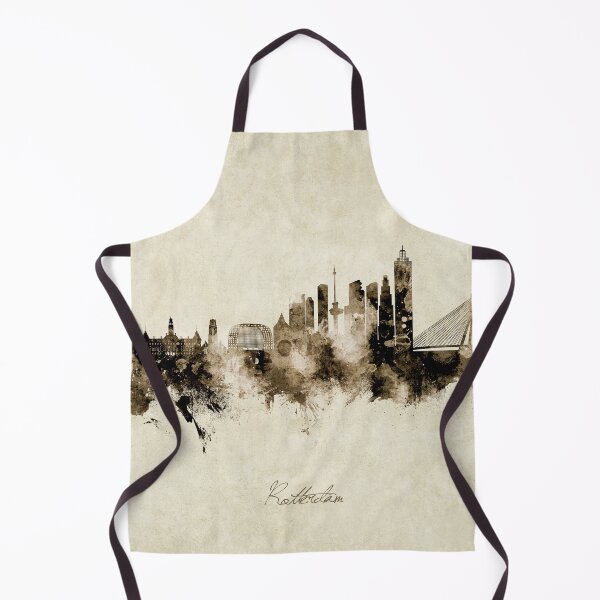 Item preview, Rotterdam The Netherlands Skyline designed and sold by ArtPrints.