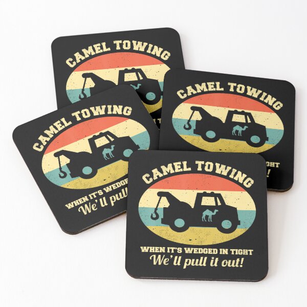 Item preview, Camel Towing Retro Adult Humor Saying Halloween designed and sold by TheeParlour.