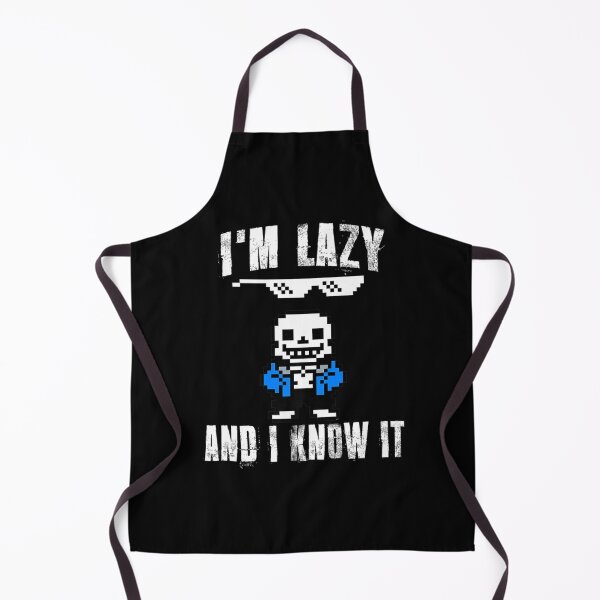 Item preview, I'm Lazy And I Know It Sans Skeleton Sans Skull designed and sold by TheeParlour.