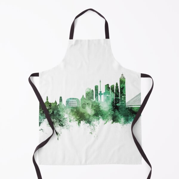Item preview, Rotterdam The Netherlands Skyline designed and sold by ArtPrints.