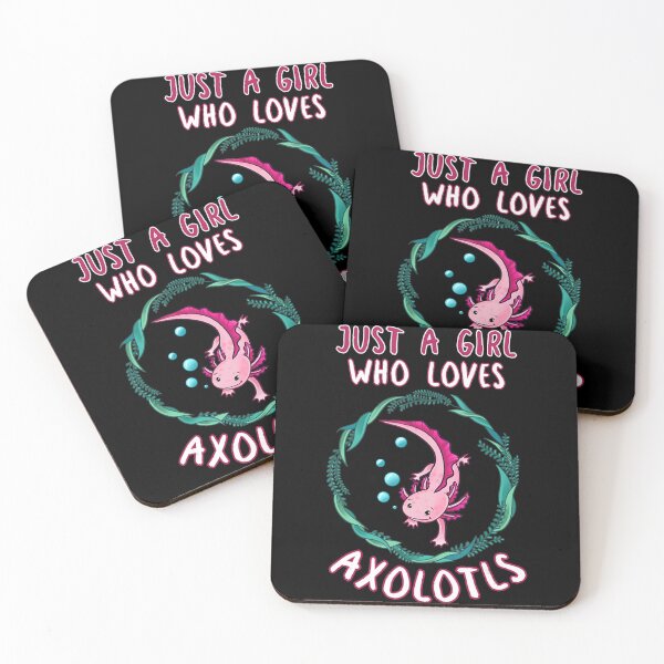 Item preview, Just A Girl Who Loves Axolotls Axolotl Lover Quote designed and sold by TheeParlour.