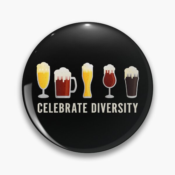 Item preview, Celebrate Diversity Funny Craft Beer - Home Brewer designed and sold by xmjajd.
