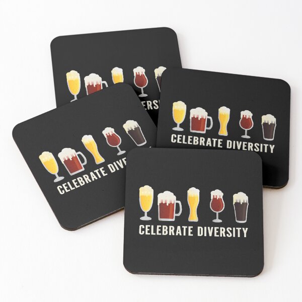 Item preview, Celebrate Diversity Funny Craft Beer - Home Brewer designed and sold by xmjajd.