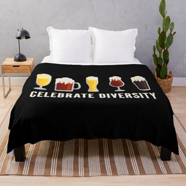 Item preview, Celebrate Diversity Funny Craft Beer - Home Brewer designed and sold by xmjajd.