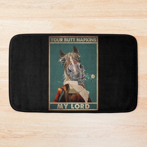 Item preview, Your Butt Napkins my lord horse lover designed and sold by koenhfu06.