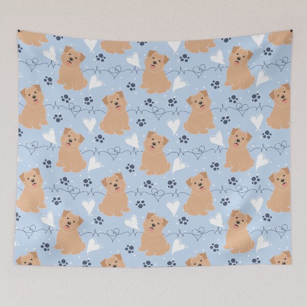 Item preview, LOVE wheaten Norfolk Terrier designed and sold by Lulupainting.