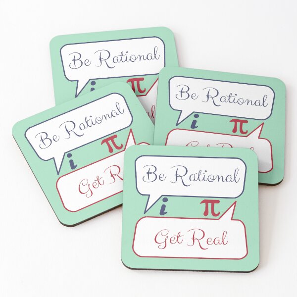 Item preview, Be Rational Get Real designed and sold by RedTomasB.