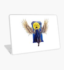 The Superwholock time-travel Detective Laptop Skin