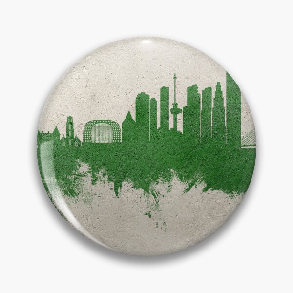 Item preview, Rotterdam The Netherlands Skyline designed and sold by ArtPrints.