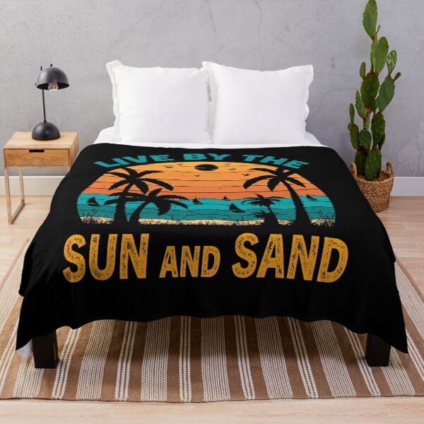 Aperçu de l'œuvre vivre par le soleil et le sable créée et vendue par ReadyArt.