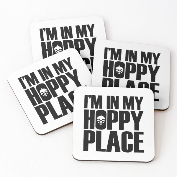 Item preview, I'm In My Hoppy Place Funny Craft Beer designed and sold by xmjajd.