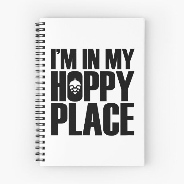 Item preview, I'm In My Hoppy Place Funny Craft Beer designed and sold by xmjajd.