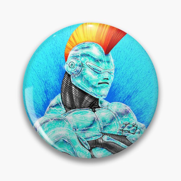 Item preview, Genial Robot con Mohawk designed and sold by kylersharp.