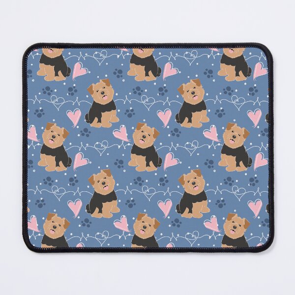 Item preview, LOVE Black Tan Norfolk Terrier designed and sold by Lulupainting.