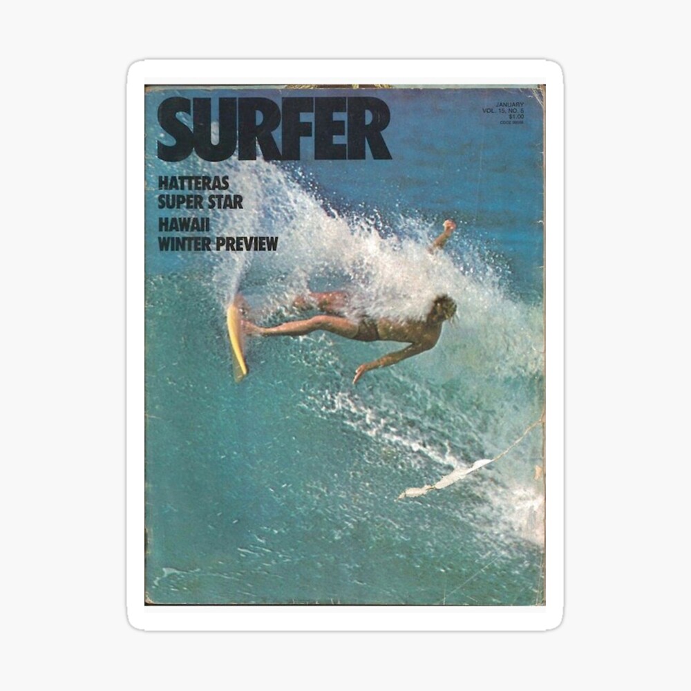 surfer magazine vintage Poster Photographic Print