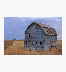 Blue Barn Photographic Print