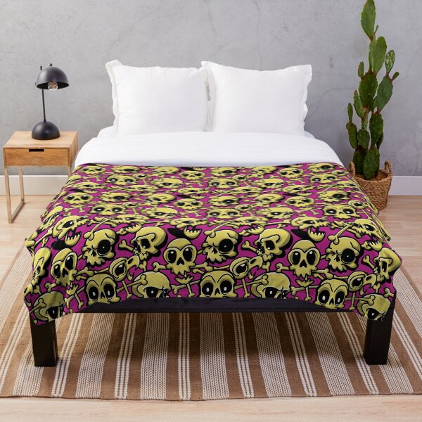 Artikelvorschau, Funny Skulls Pattern entworfen und verkauft von Ajato.