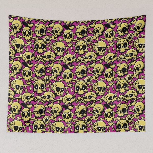 Item preview, Funny Skulls Pattern designed and sold by Ajato.