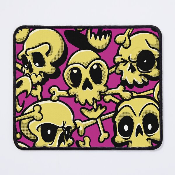 Item preview, Funny Skulls Pattern designed and sold by Ajato.