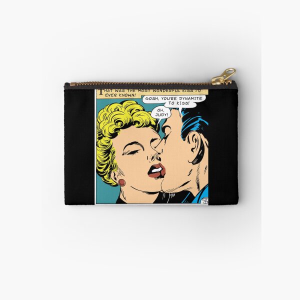 Item preview, Retro Kiss Judy Vintage Comic Book Pulp Romance Classic Classic T-Shirt designed and sold by donniejeanjr6.