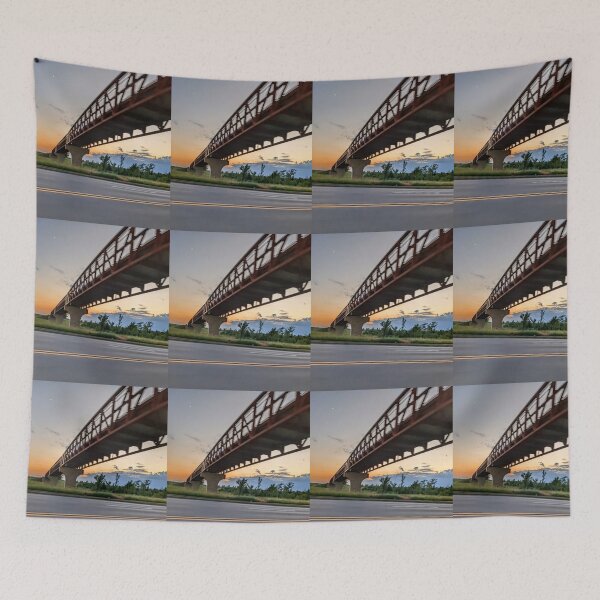 Item preview, Sunset Moon Bridge  designed and sold by arfff.