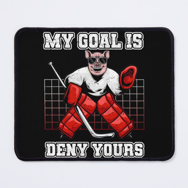 Artikelvorschau, Mein Ziel ist Ihr Eishockey-Tormann Essential T-Shirt zu verweigern entworfen und verkauft von verarheaf9.