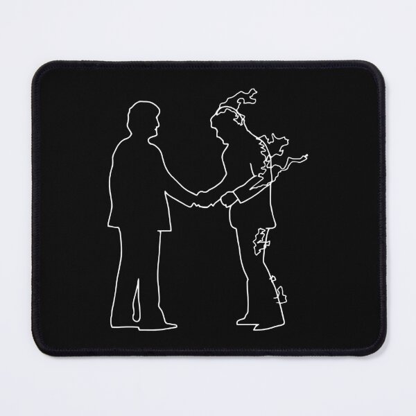 Item preview, Pink Floyd Wish You Were Here Minimalistic White on Black  designed and sold by ElkyStge.
