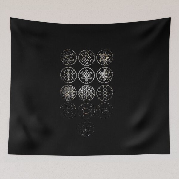 Item preview, 13 Circles Tight Cluster Galaxy Sacred Geometry 28 - Unisex Shirt Men's Shirt Best Vintage Tee For Women Kids Youth Handmade Shirt designed and sold by ipsamrovh.